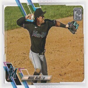 Miguel Rojas - 2021 Topps 70th Anniversary Series 1 MLB Card
